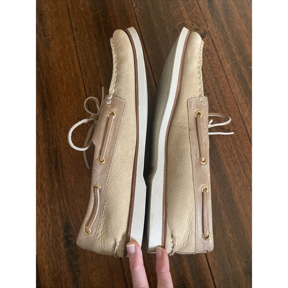 Sperry Gold Cup Boat Shoes Blonde Leather Size 11.5 M main image 8